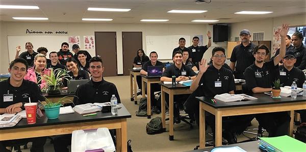 Students in EMT Class
