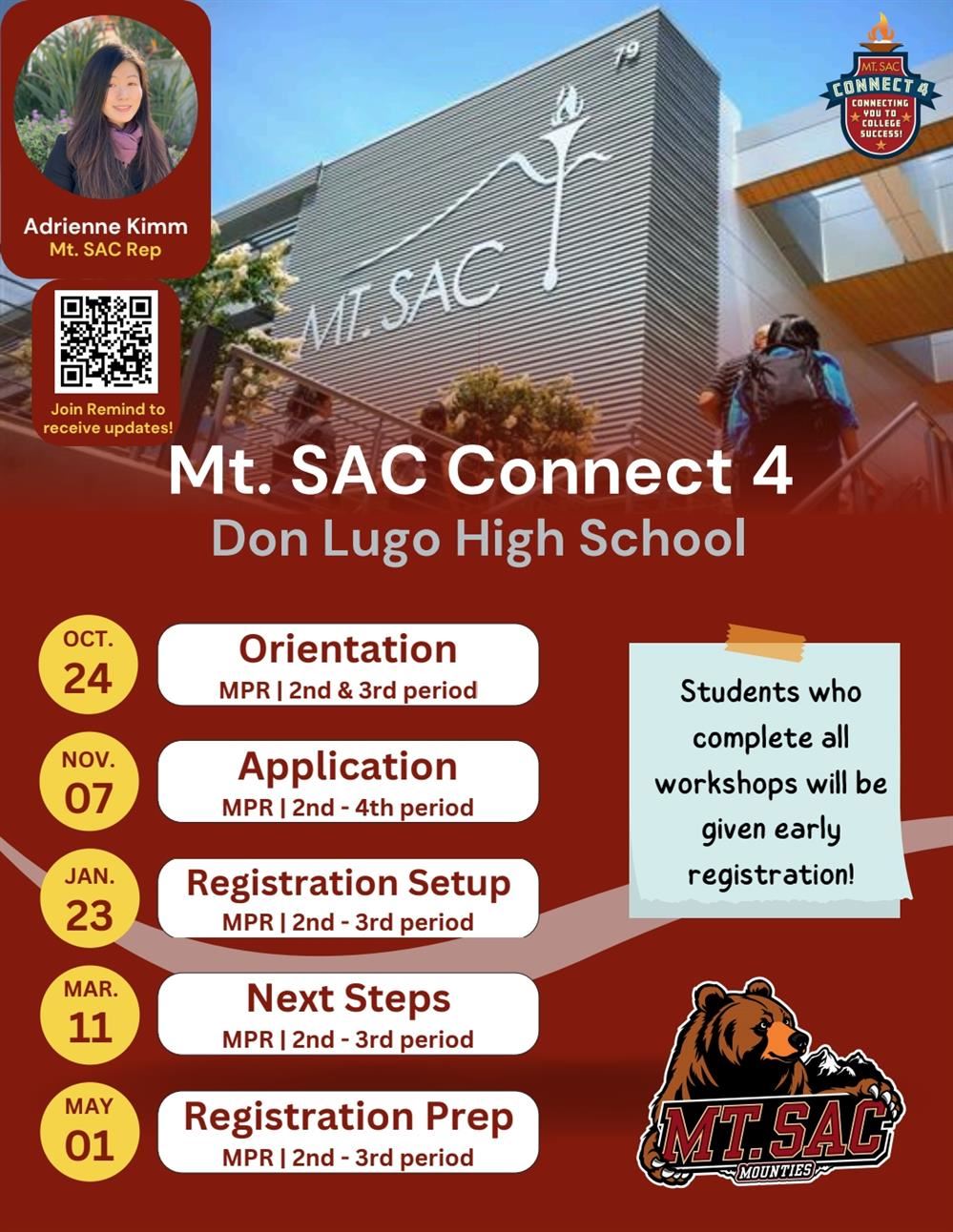 Mt. SAC Connect4 Mt. SAC Connect4