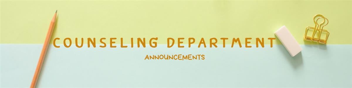 Announcements