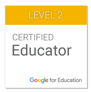 Level 2 Google Certified Educator 
