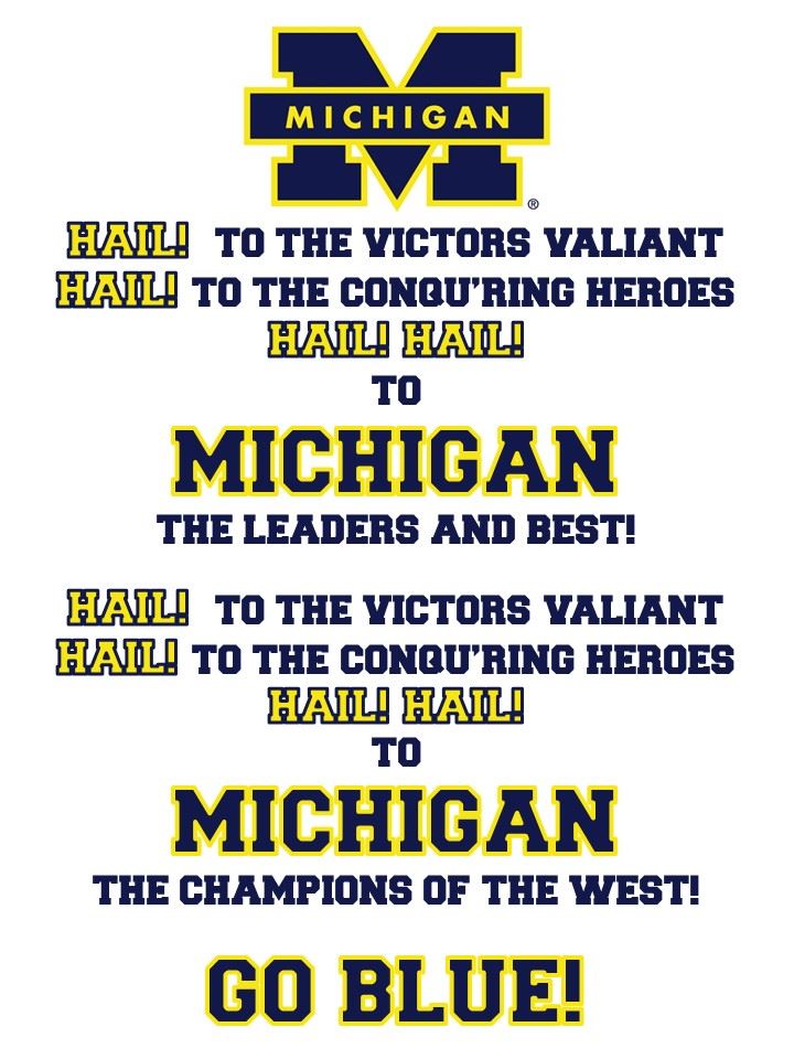 University of Michigan Fight Song