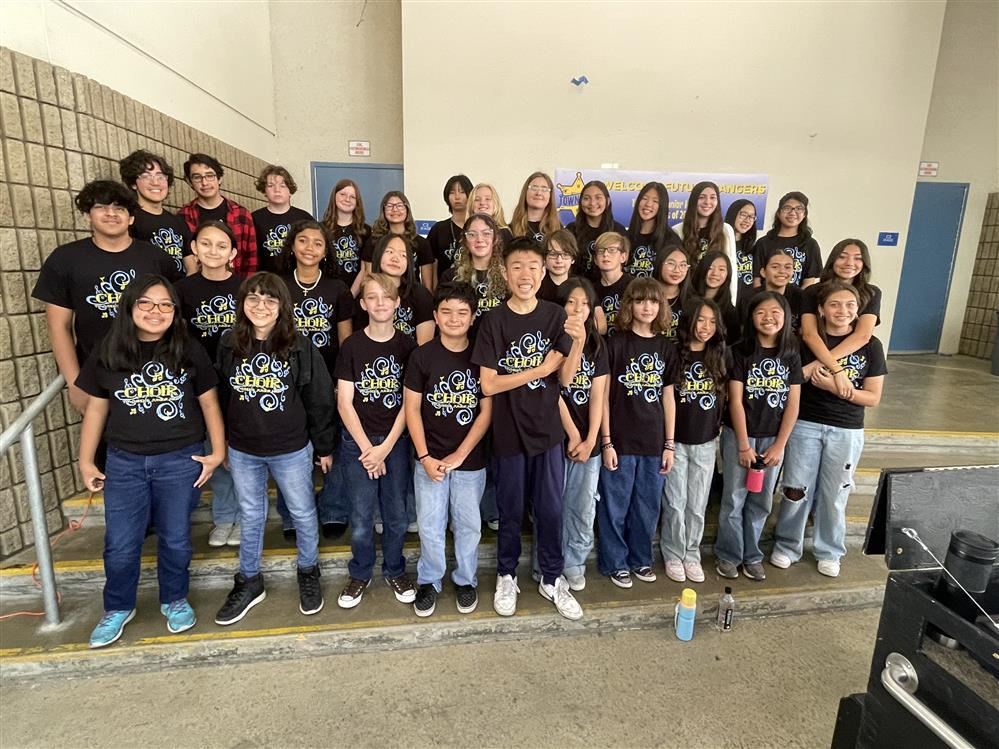 TJHS Choir students
